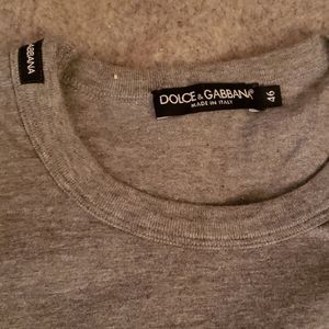 Dolce & Gabbana Long Sleeved Tee Shirt NWT